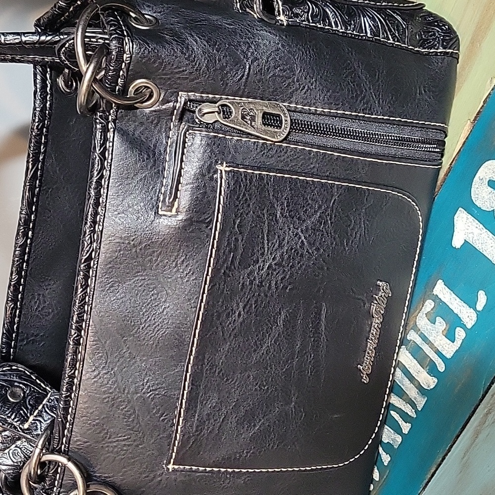 American Bling Western Conceal Carry Shoulder Bag - Picture 3 of 9